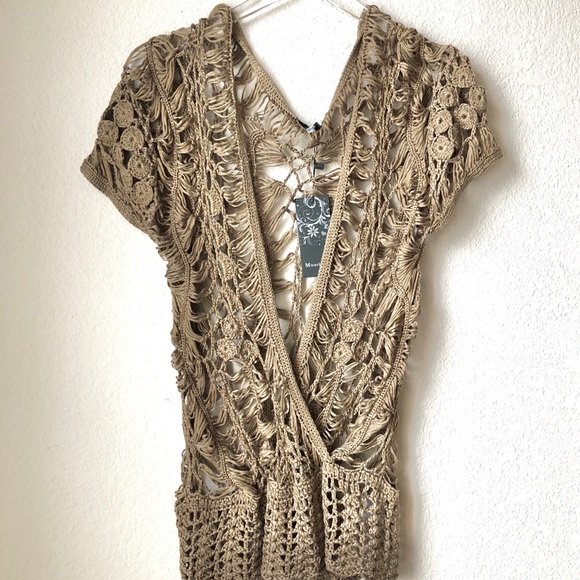 MIRACLE CITY Crochet Top S/M - Picture 3 of 6
